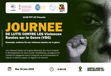L’IAT aux côtés du Club PPF pour sensibiliser à la lutte contre les violences basées sur le genre